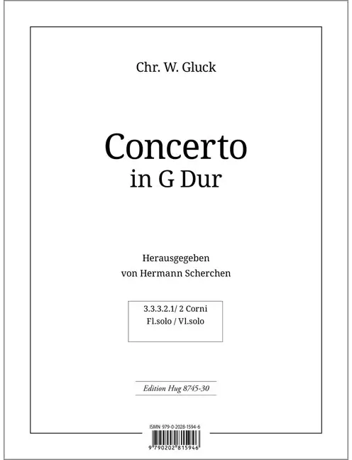 Konzert G-Dur